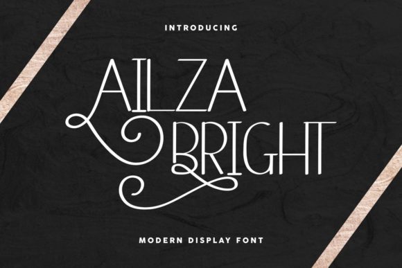 Ailza Bright: The Elegant Sans Serif Font for Modern Campaigns