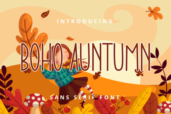 Boho Auntumn Font Review for Modern Branding