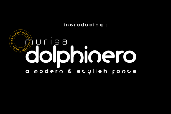 Dolphinero: A Modern Sans Serif Font for Editorial Design