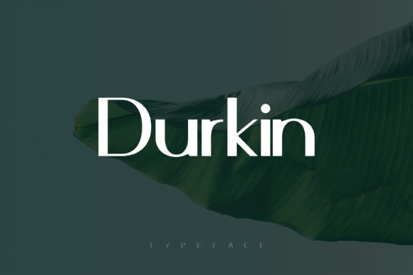 Durkin: A Minimal Sans Serif Font for Modern Editorial Design