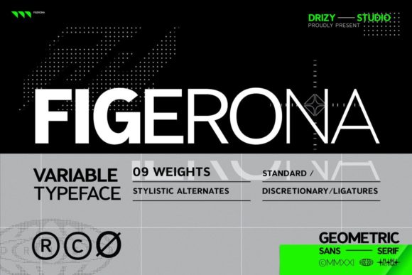 Figerona: A Modern Sans Serif Font for Editorial Design