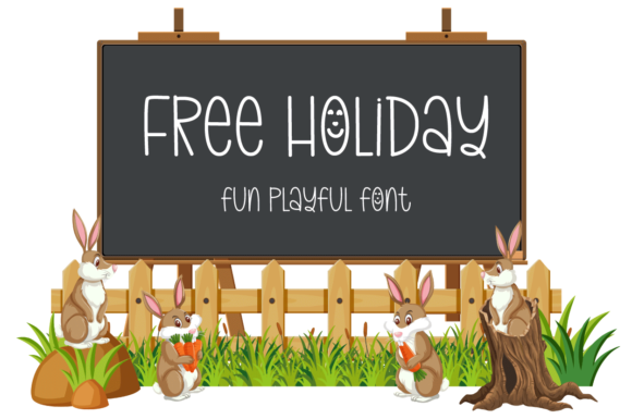 Free Holiday Font for Crafters and Makers