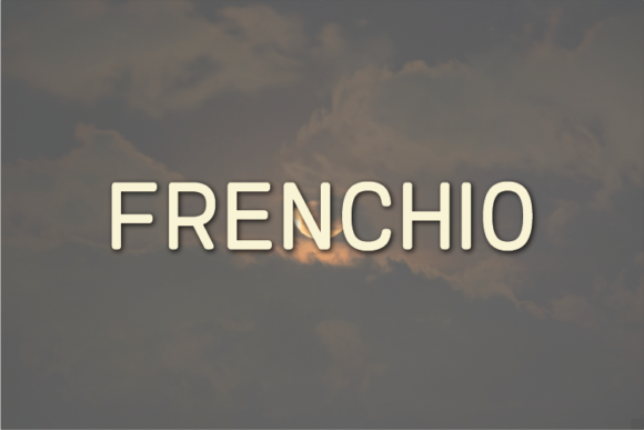 Frenchio: The Minimal Sans Serif Font for Bold Campaigns
