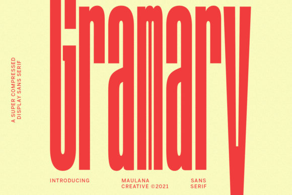Gramary: A Tall Sans Serif Font for Modern Web Design