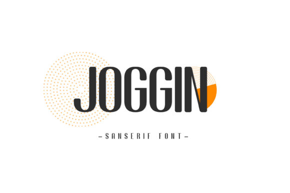 Joggin: A Modern Sans Serif Typeface for Digital Design