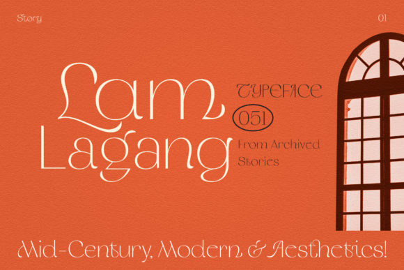 Lam Lagang: A Delicate Sans Serif Font for Branding