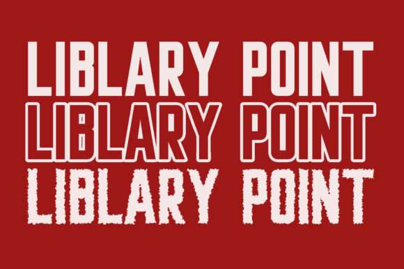 Liblarypoint: The Unique Sans Serif Font for Bold Branding