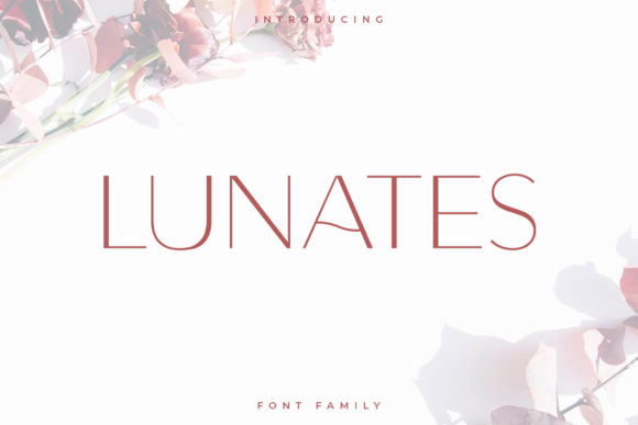 Lunates Font for Elegant Web Design