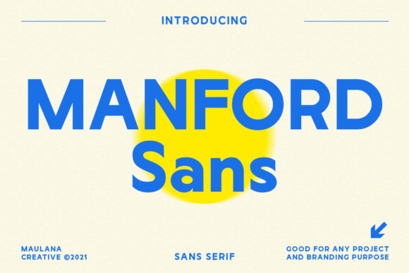 Manford: The Minimal Typeface for Modern Brands