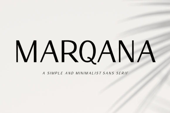 Marqana Font: The Modern Sans Serif for Handmade Brands