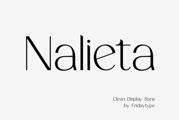 Nalieta Font Review: Elegant Sans Serif for Designers