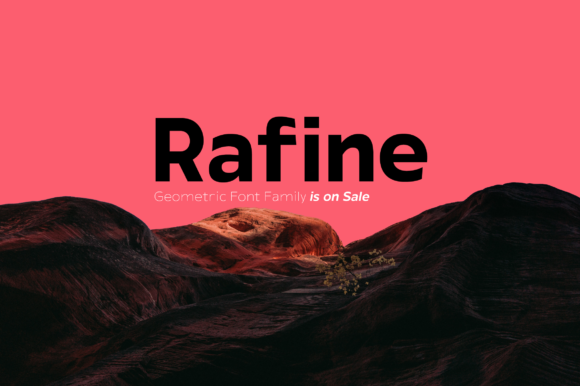Rafine Font: Modern Sans Serif for Crafters