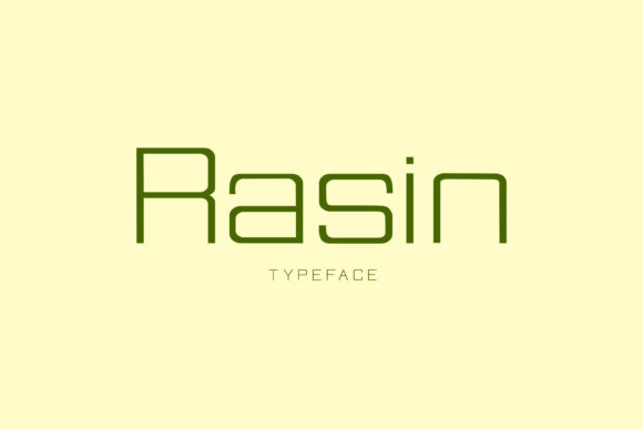 Rasin: The Sans Serif Font for Modern Campaigns