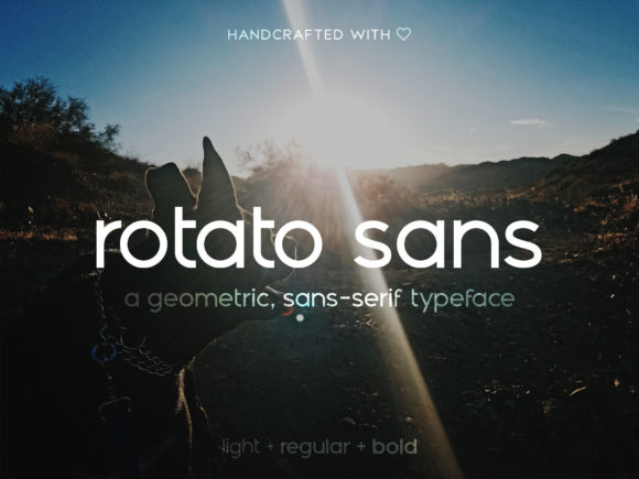 Rotato: A Modern Sans Serif Font for Web Design