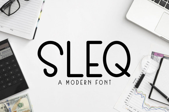Sleq: A Modern Sans Serif Font for Branding