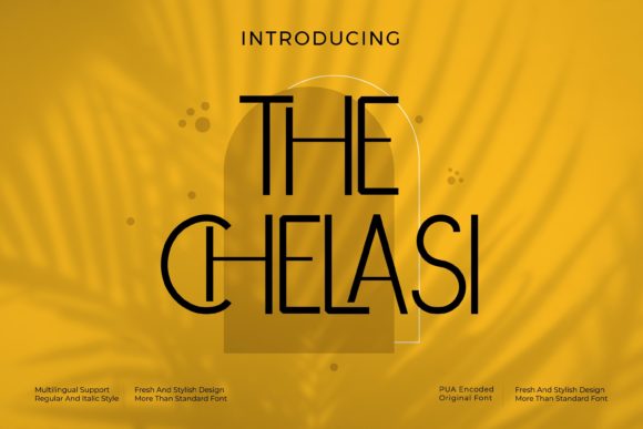 The Chelasi Typeface for Modern Web Design