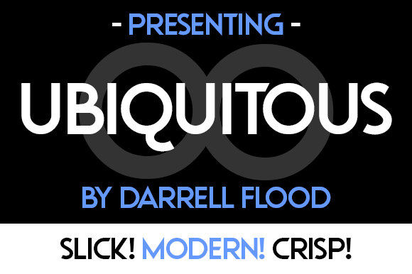 Ubiquitous: A Minimal Sans Serif Font for Modern Web Design