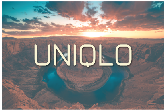 Uniqlo Font Review for Makers and Sellers