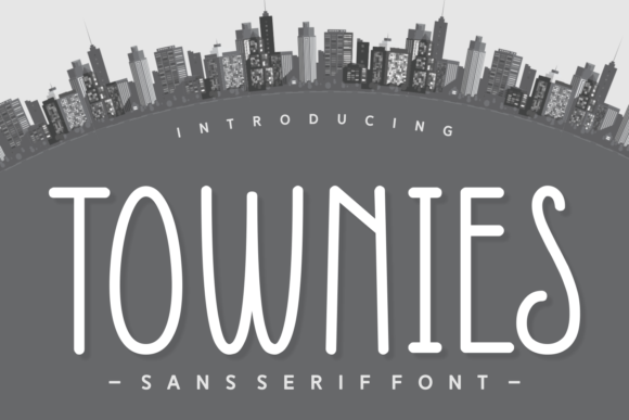 Upgrade Your Brand Identity with the Townies Typeface