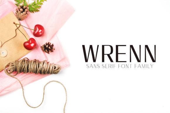 Wrenn Family: A Modern Typeface for Branding
