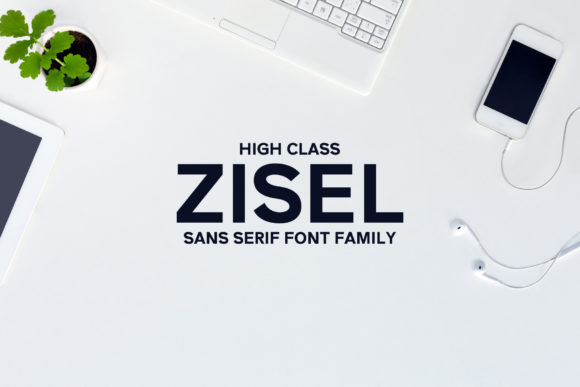Zisel Family: Bold Sans Serif for Modern Brands
